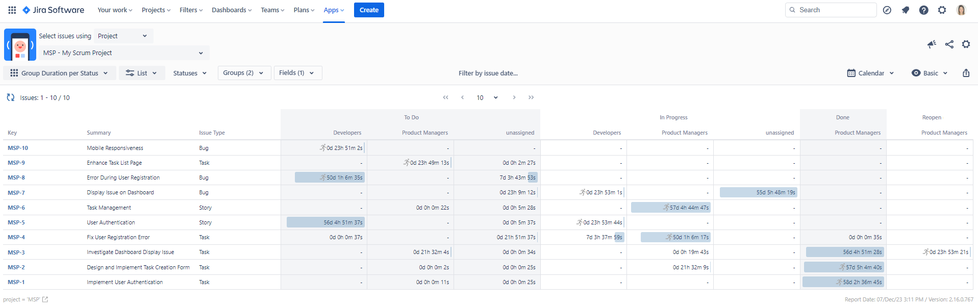 Report Types Group Duration per status.png
